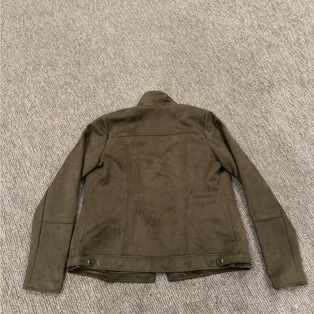 Long Tall Sally Olive Green Women's Blazer - Picture 4 of 4